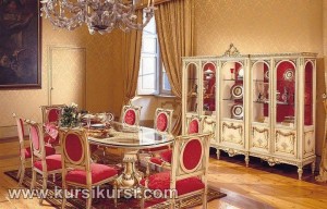 Set Kursi Makan Model Keluar Besar Furniture Kayu KKS 315