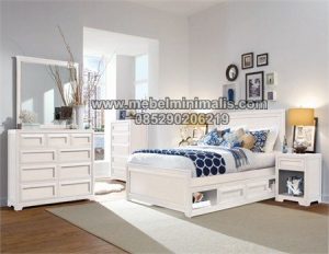 Tempat Tidur Minimalis Jati Murah MJ-TTM 239