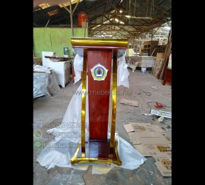 Contoh Mimbar Masjid Minimalis Desain Furniture Modern MJ PM 293