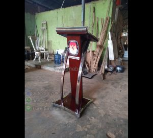 Podium Kayu Minimalis Produk Mebel Jepara MJ PM 312