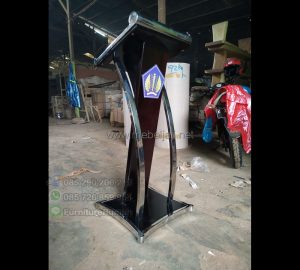 Podium Minimalis Stainless Ready Stock MJ PM 103