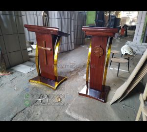 Podium Stainless Minimalis Promo Furniture Terlaris MJ PM 246